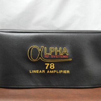 Alpha 78 Amateur Radio Dust Cover