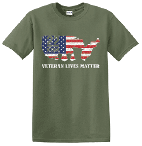 USA Veteran Lives Matter T-Shirt
