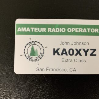 Parks On The Air  Badge