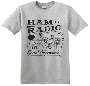 Ham Radio The original Social Network T-Shirt