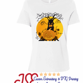 Woman's Bella Canvas Relaxed Fit Tee - Halloween_3