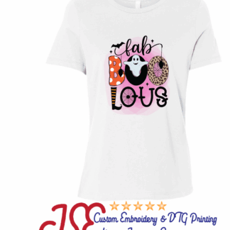 Woman's Bella Canvas Relaxed Fit Tee - Fab-boo-lous