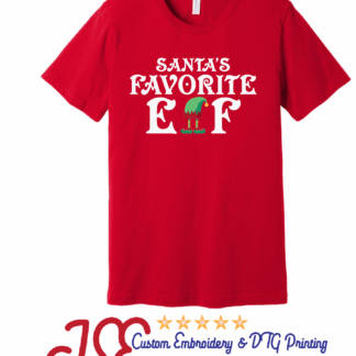 Christmas Favorite Elf  T-Shirt