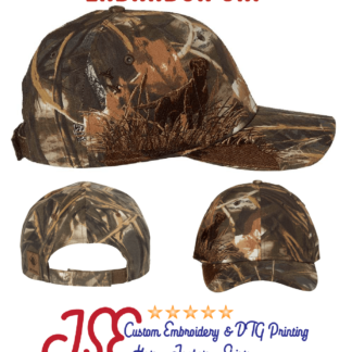 Camo Embroidered Labrador Cap