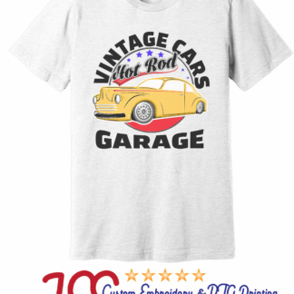 Vintage Hotrod Garage T-Shirt