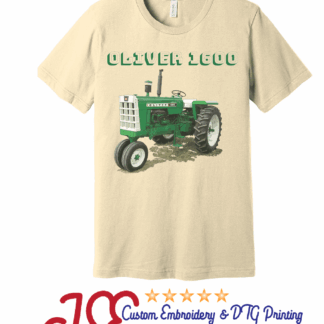 Oliver 1600 Tractor Vintage Style T-Shirt