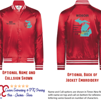 Blossomland ARC Satin Baseball Jacket