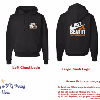 MS Warrior Just Beat It Hoodie