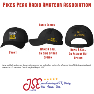 Pikes Peak Radio Amateur Association Hat