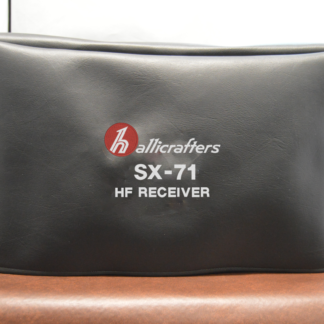 Hallicrafters SX-71 Dust Cover