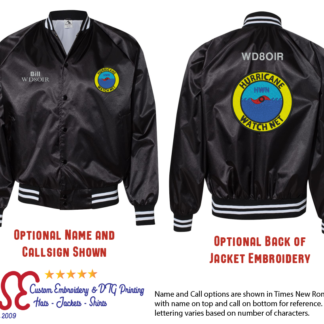 Hurricane Watch Net Augusta Satin Jacket