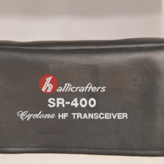 Hallicrafters SR-400 Cyclone Dust Cover