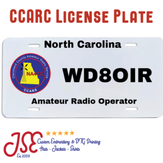 Cleveland County ARS License Plate