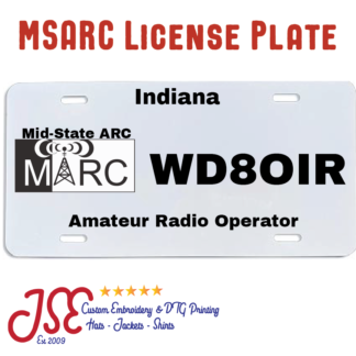 Mid-State ARC License Plate