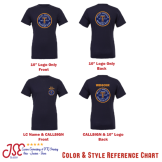 Valley Amateur Repeater Association T-SHIRT DTG Printed