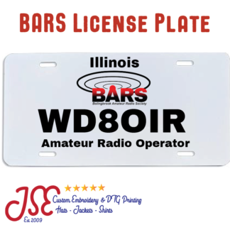 Bolingbrook Amateur Radio Society License Plate