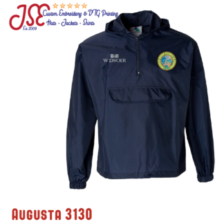 (WWFF) Augusta Packable Half-Zip Hooded Pullover Jacket