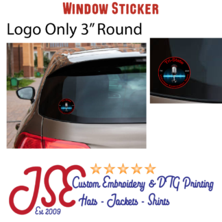 Tri State VE Team 3" Logo stickers