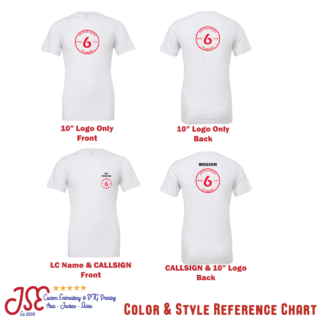 Six Meter Club of Chicago T-SHIRT DTG Printed