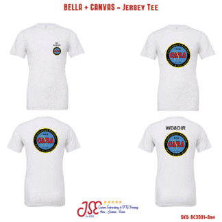 Candlewood Amateur Radio Association T-SHIRT DTG Printed