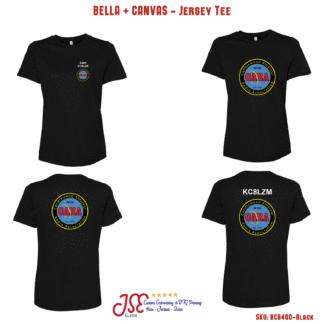 Candlewood Amateur Radio Association Womens T-SHIRT DTG Printed