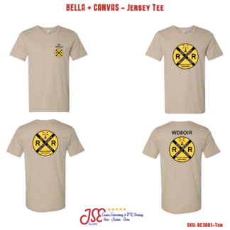 Metro-North Railroad Amateur Radio Association T-SHIRT DTG Printed