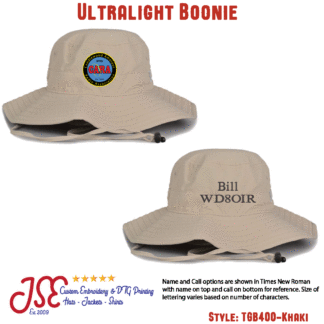 Candlewood Amateur Radio Association Boonie Hat