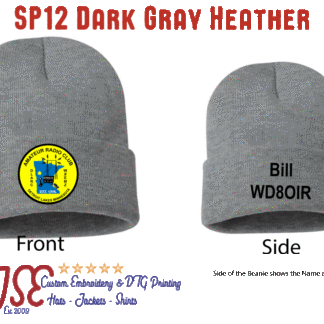 Detroit Lakes Amateur Radio Club Embroidered Beanie