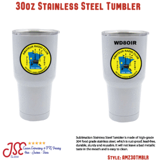 Detroit Lakes Amateur Radio Club 30 ounce Tumbler