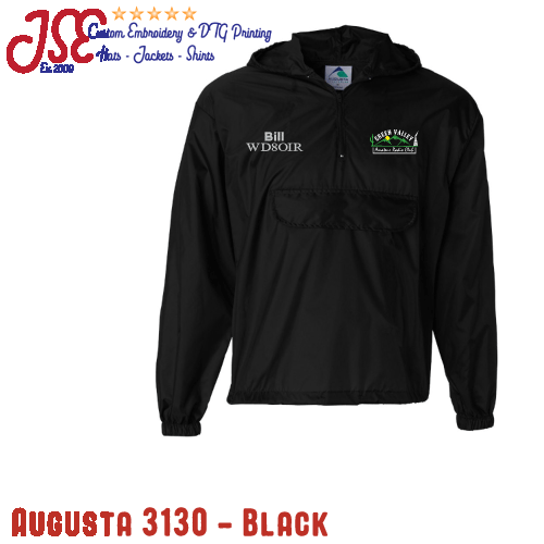 Green Valley ARC Augusta Packable Half-Zip Hooded Pullover Jacket