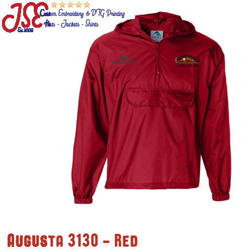 Green Valley ARC Augusta Packable Half-Zip Hooded Pullover Jacket