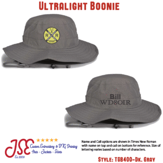 Metro-North Railroad Amateur Radio Association Boonie Hat