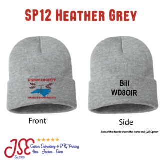 Union County Amateur Radio Society Embroidered Beanie