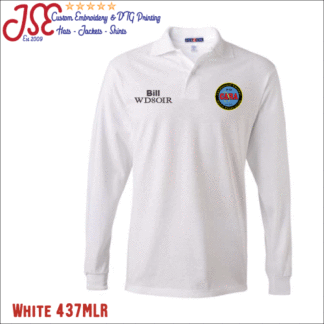 Candlewood Amateur Radio Association Long Sleeve Polo Shirt