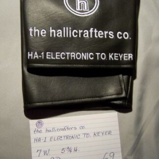 Hallicrafters HA-1 Premier Series Cover - 69 Bargain Bin