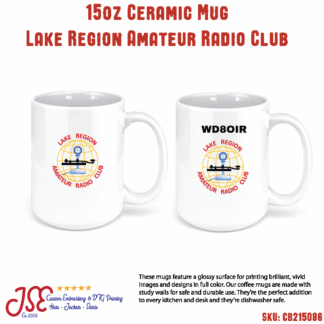 Lake Region Amateur Radio Club Coffee Mug