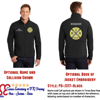 Metro-North Railroad ARA PA Core Soft Shell Jacket