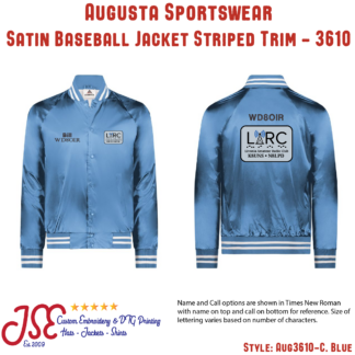 Livonia Amateur Radio Club Augusta Satin Jacket