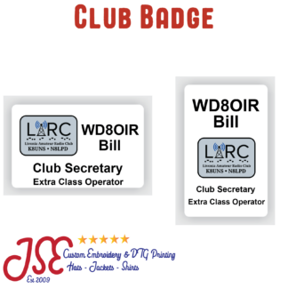 Livonia Amateur Radio Club Badge