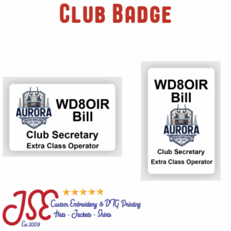 Aurora Amateur Radio Group Badge
