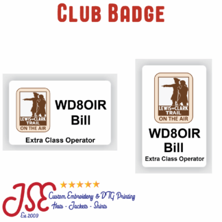 Lewis & Clark Trail On The Air Badge