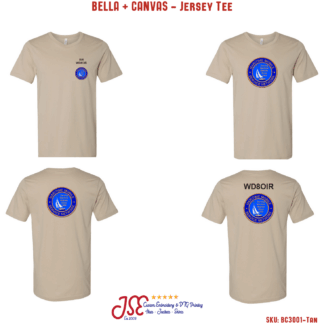 Maritime Mobile Service Network T-SHIRT DTG Printed