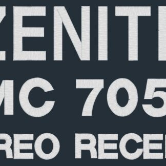 Zenith MC Series Radio Dust Cover